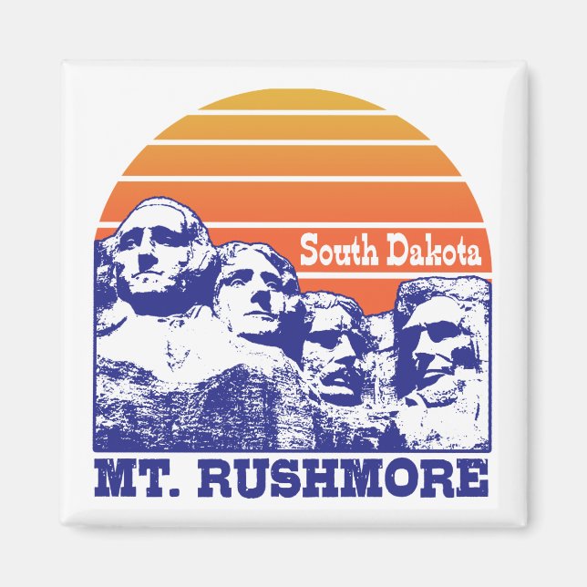 Imán Mt. Rushmore (Frente)