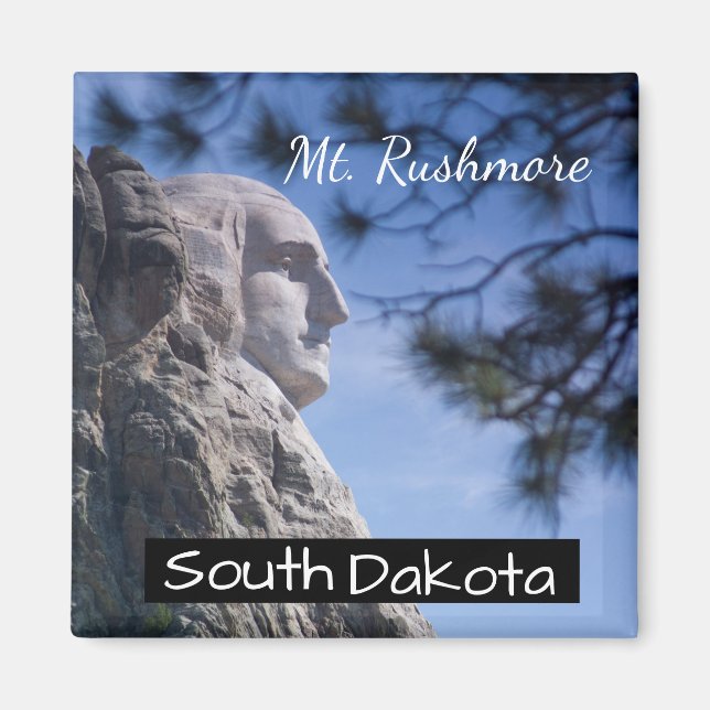 Imán Mt Rushmore Magnet - Washington (Frente)
