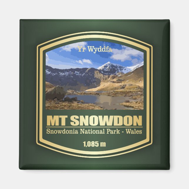 Imán Mt Snowdon (PF) (Frente)
