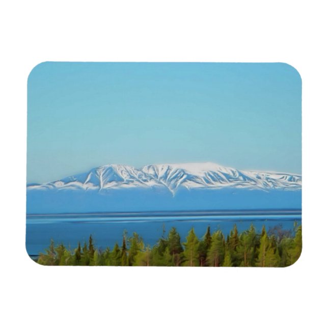 Imán Mt. Susitna (Horizontal)