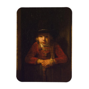 Imán Muchacho que mira a través de la ventana, c.1647