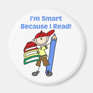 Imán Muchacho Smart porque leí