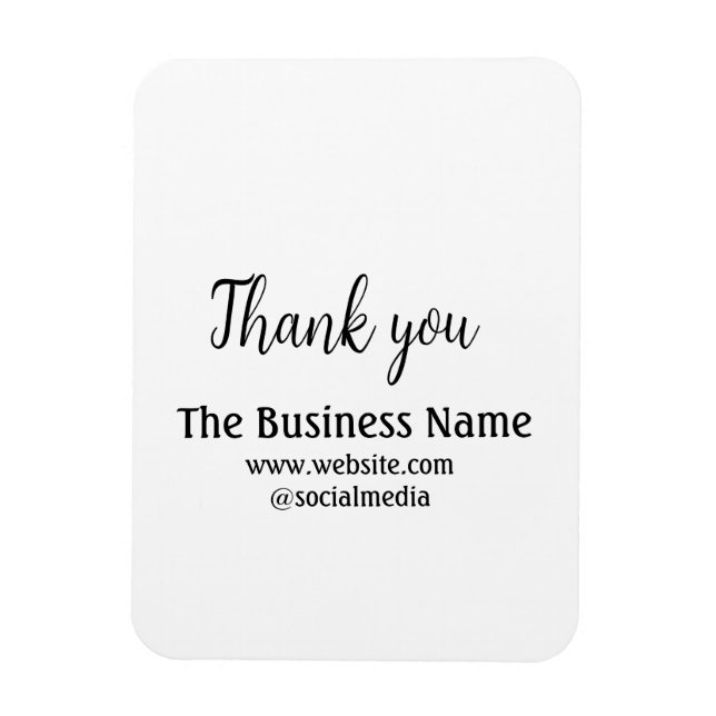 Imán Muchas gracias por añadir detalles de nombre de ne (Vertical)