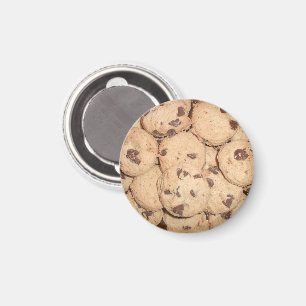 Imán Muchas pequeñas galletas de chocolate