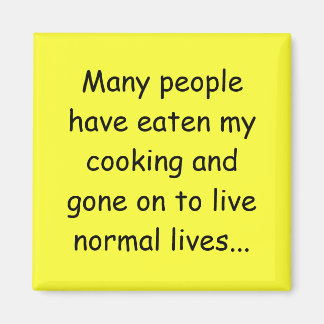Imán Muchas personas comieron mi cocina
