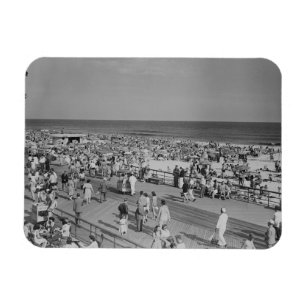 Imán Muchedumbre en la playa