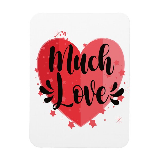 Imán Mucho amor, gran corazón (Vertical)