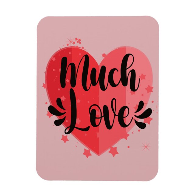 Imán Mucho amor, gran corazón (Vertical)