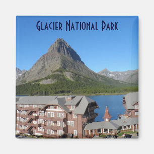 Imán Mucho Parque Nacional Glacier del hotel del