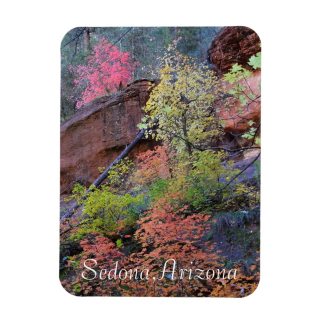 Imán Muchos colores de Sedona (Vertical)