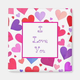 Imán Muchos corazones