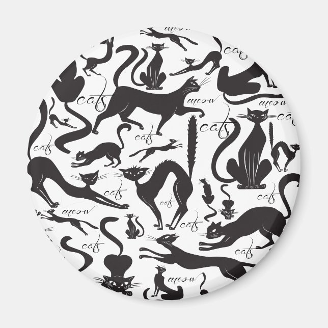 Imán Muchos gatos (Frente)