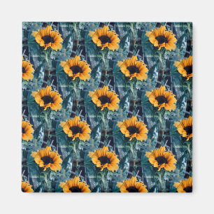 Imán Muchos girasoles soleados...