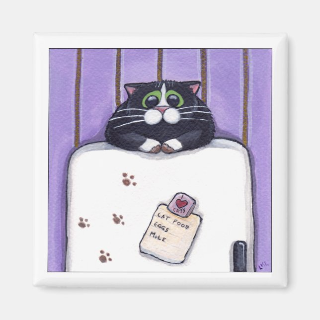 Imán Muddy Paws Magnet (Frente)