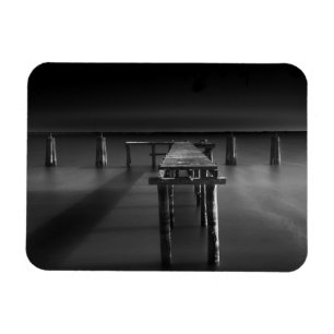 Imán Muelle abandonado en el lago Monroe