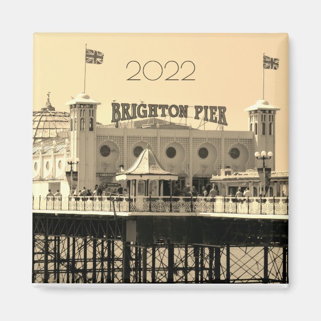 Imán Muelle de Brighton INGLATERRA 2022 (Frente)