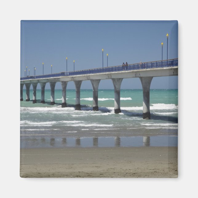 Imán Muelle de New Brighton, Christchurch (Frente)