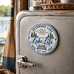 Imán Muelle de Pinos del Lago Deerwood Caprichoso