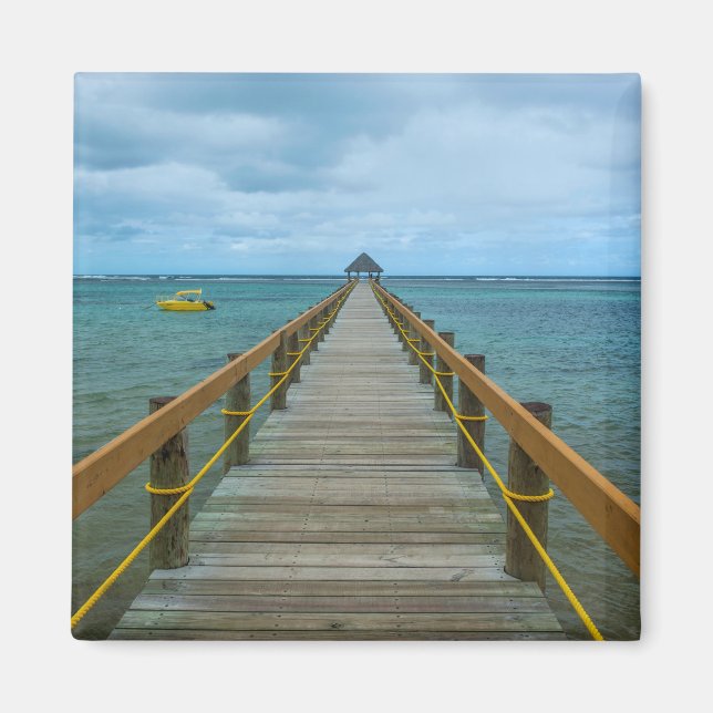 Imán Muelle en Coral Coast, Fiji (Frente)