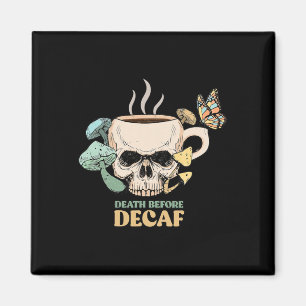 Imán Muerte antes del esqueleto sordo Halloween Skull M