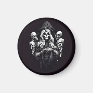 Imán Muerte con cráneo