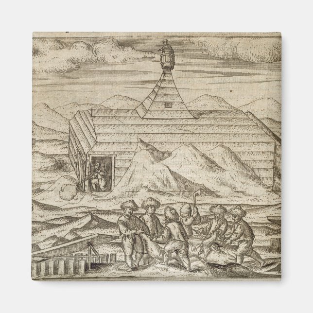 Imán Muerte de tripulantes y osos desolladores, fuera d (Frente)