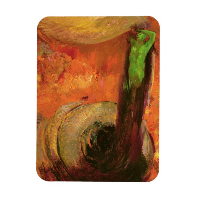 Imán Muerte verde (Vertical)