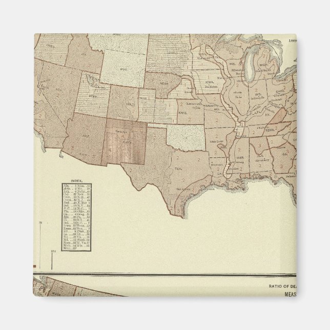 Imán Muertes, tos ferina, sarampión (Frente)