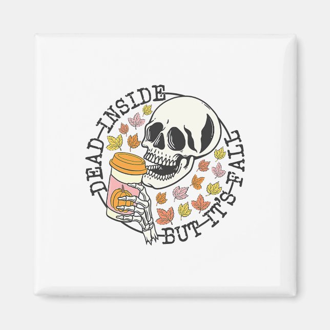 Imán Muerto Dentro Pero Su Caída Halloween (Frente)