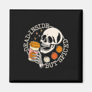 Imán Muertos Dentro Pero Calavera De Calabaza En Picadu