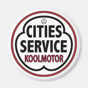 Imán Muestra del koolmotor del servicio de las ciudades