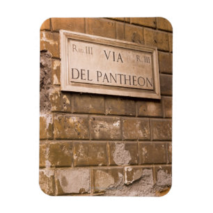Imán Muestra del panteón, Roma, Italia 2