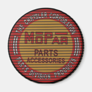 Imán muestra retra del garaje de las persianas mopar