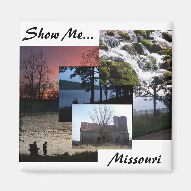 Imán Muéstrame... Missouri (Frente)