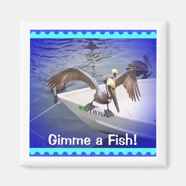 Imán ¡Muéstrame Tu Pescado! (Frente)