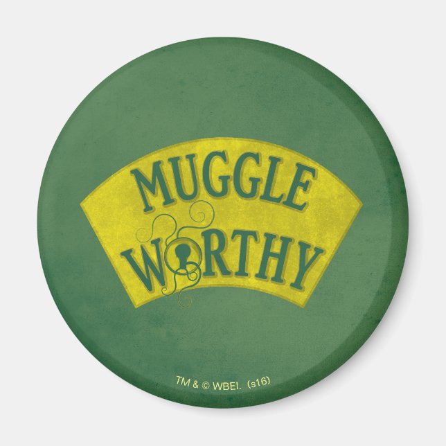 IMÁN MUGGLE WORTHY™ (Frente)