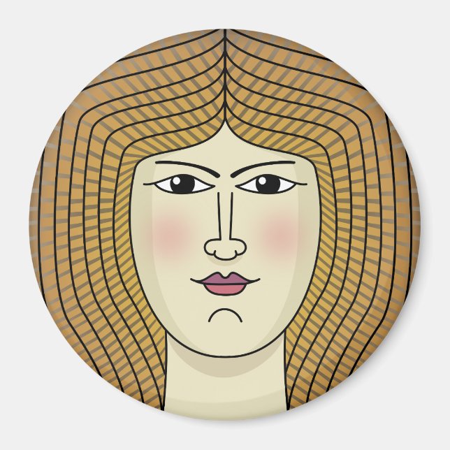 Imán Mujer (Frente)