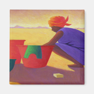 Imán Mujer 1999 de la lavadora