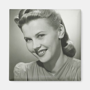 Imán Mujer 2 sonrientes