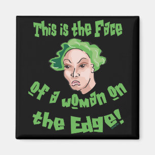 Imán Mujer al borde del abismo