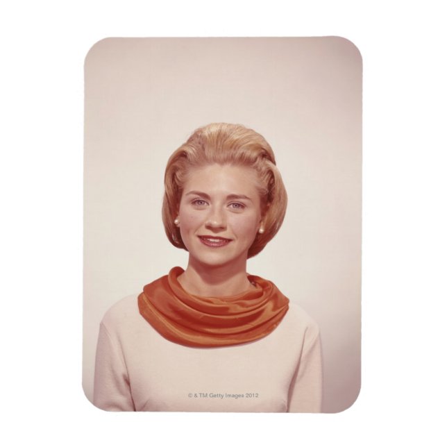 Imán Mujer Con Cubierta (Vertical)
