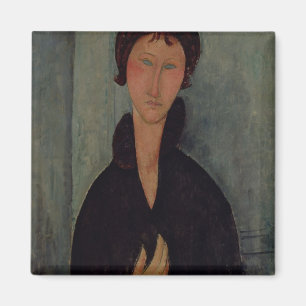Imán Mujer con los ojos azules, c.1918