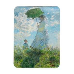 Imán Mujer con Parasol Claude Monet