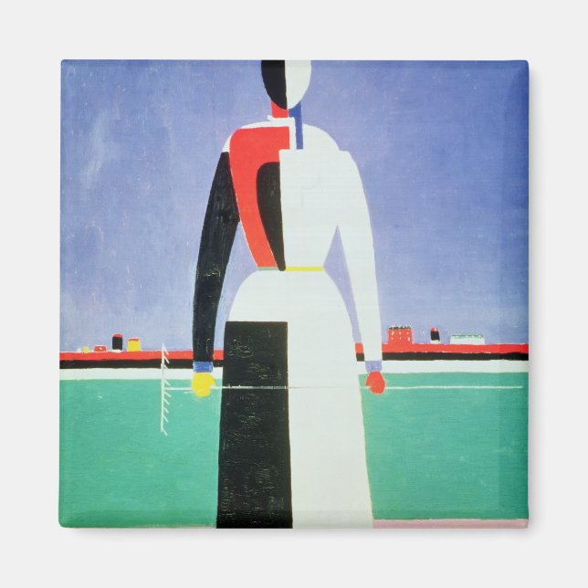Imán Mujer con torta, c.1928-32 (Frente)
