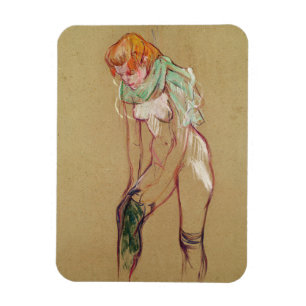 Imán Mujer de Enrique de Toulouse-Lautrec el que