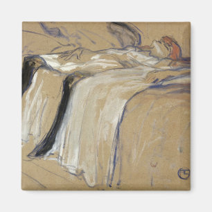 Imán Mujer de Enrique de Toulouse-Lautrec el que