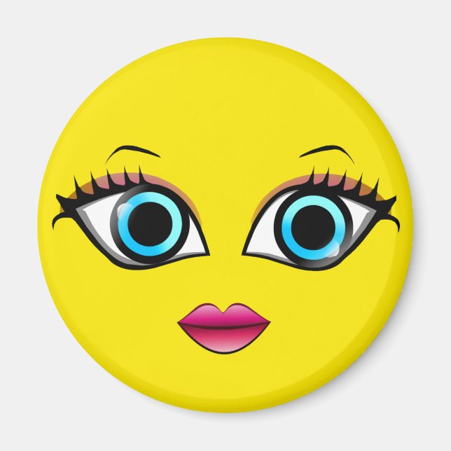 IMÁN MUJER DE LA CARA (Frente)