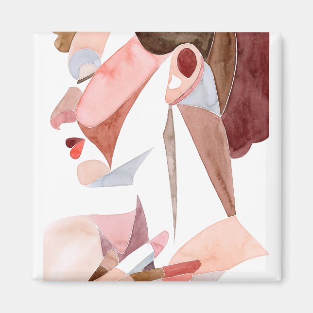 Imán Mujer de la Edad Dorada (Frente)