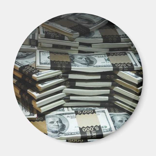 Imán Mujer De Miles De Millones De Dólares (Frente)