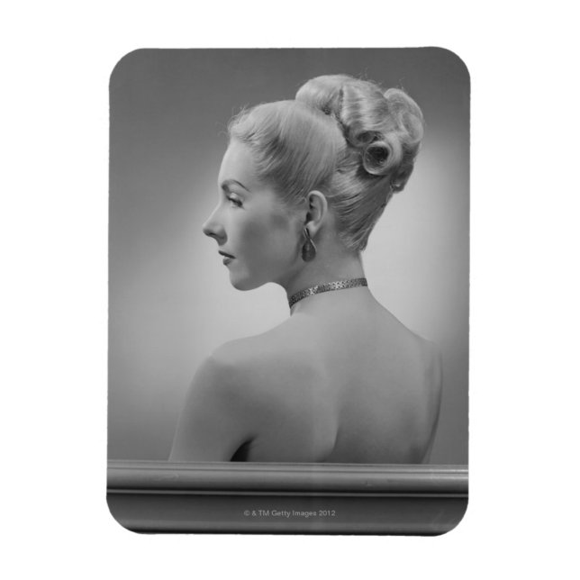 Imán Mujer Elegante (Vertical)
